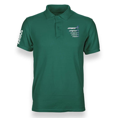 AIRBUS DESIGNED POLO SHIRT THE AV8R